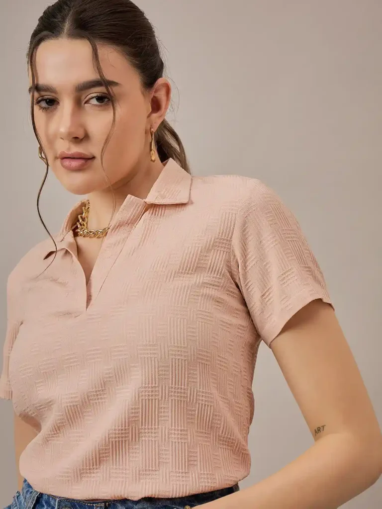 Polo T-Shirts for Women in Cotton Fabric
